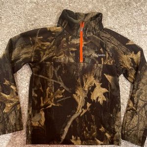 Columbia Camo Quarter-Zip Fleece